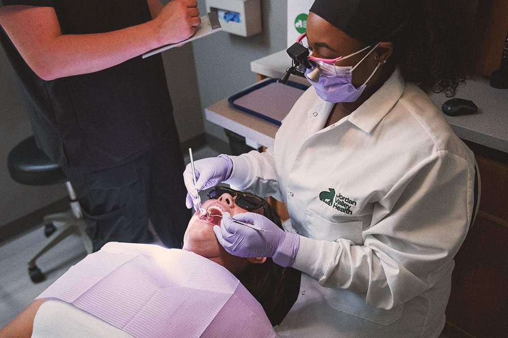 Dentist Checking Patient Teeth